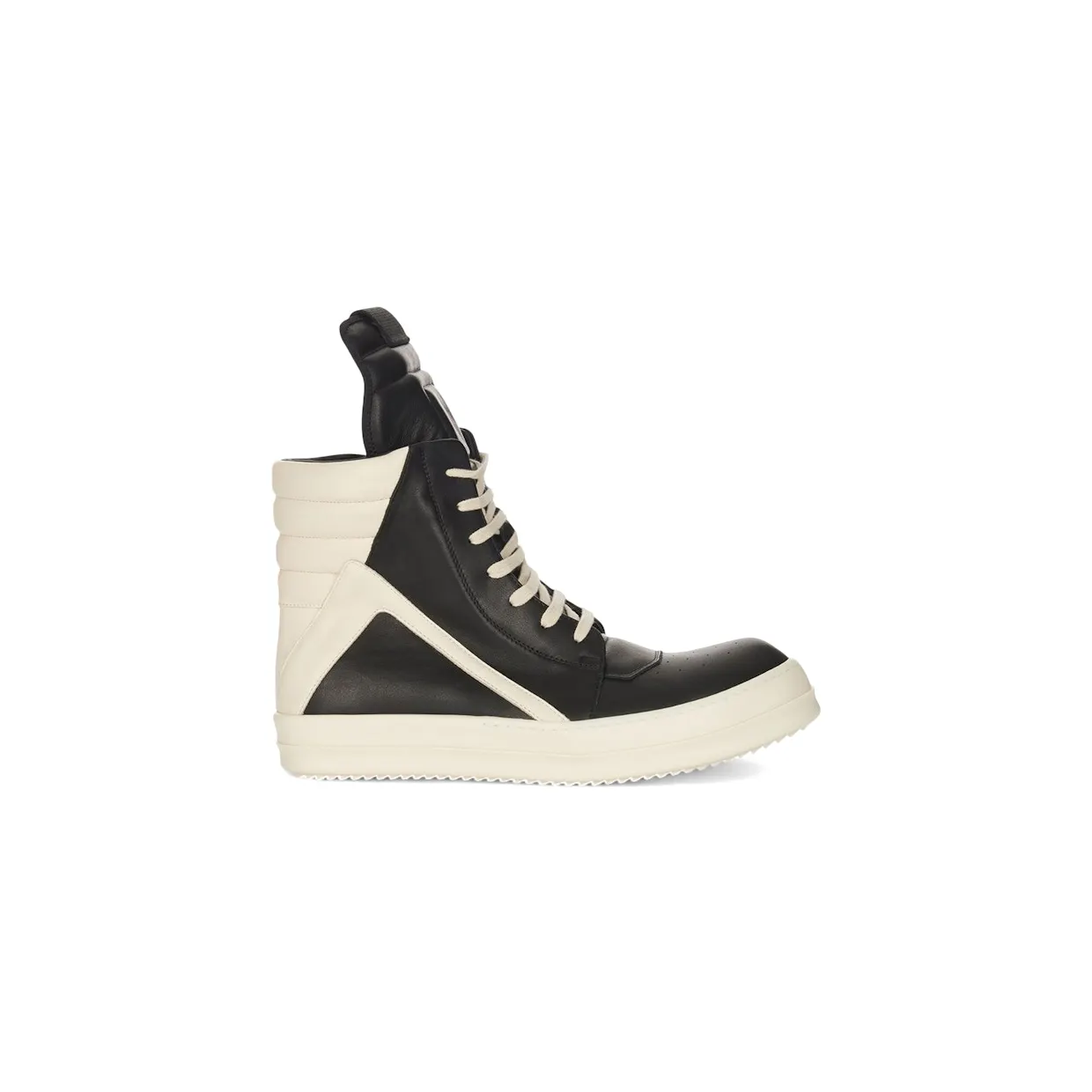 Rick Owens Geobasket Sneakers Black Milk (RU01F2894 LCO 911)