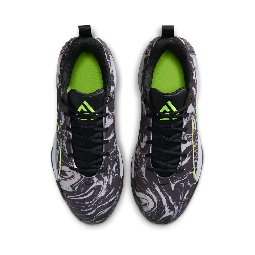 Nike Giannis Immortality 5 “Black / Light Smoke Grey / Volt” (IM5130-002)