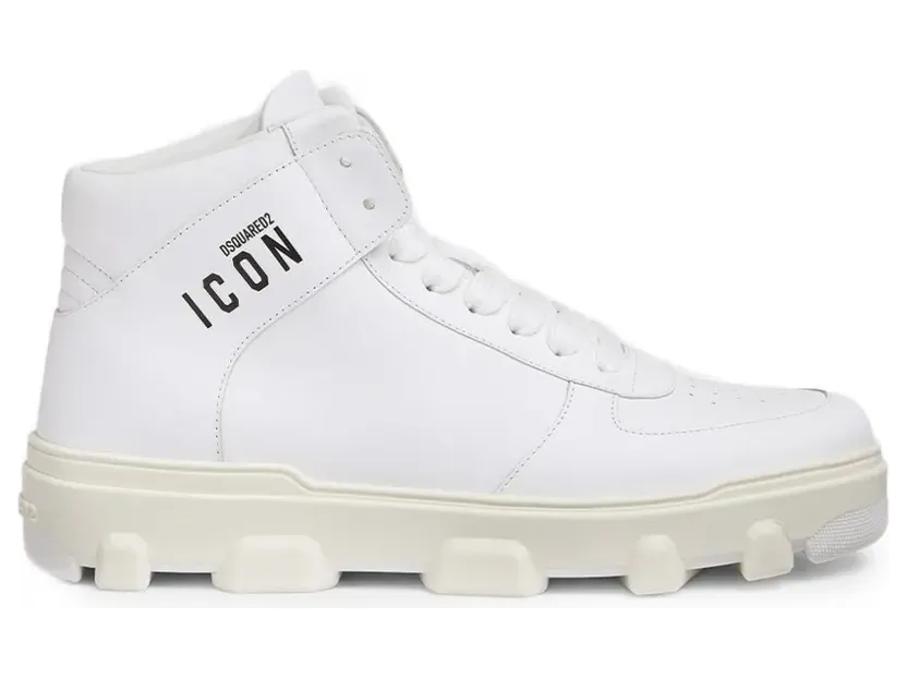 DSQUARED2 Icon High-Top-Sneakers “White” (SNM035101502228)
