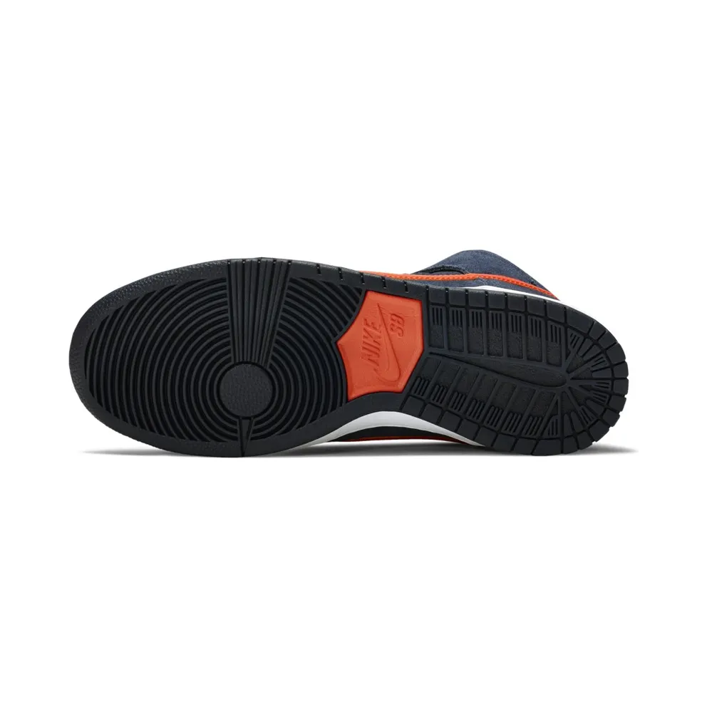 Nike Dunk SB High Syracuse Obsidian/Team Orange-White (305050-481)