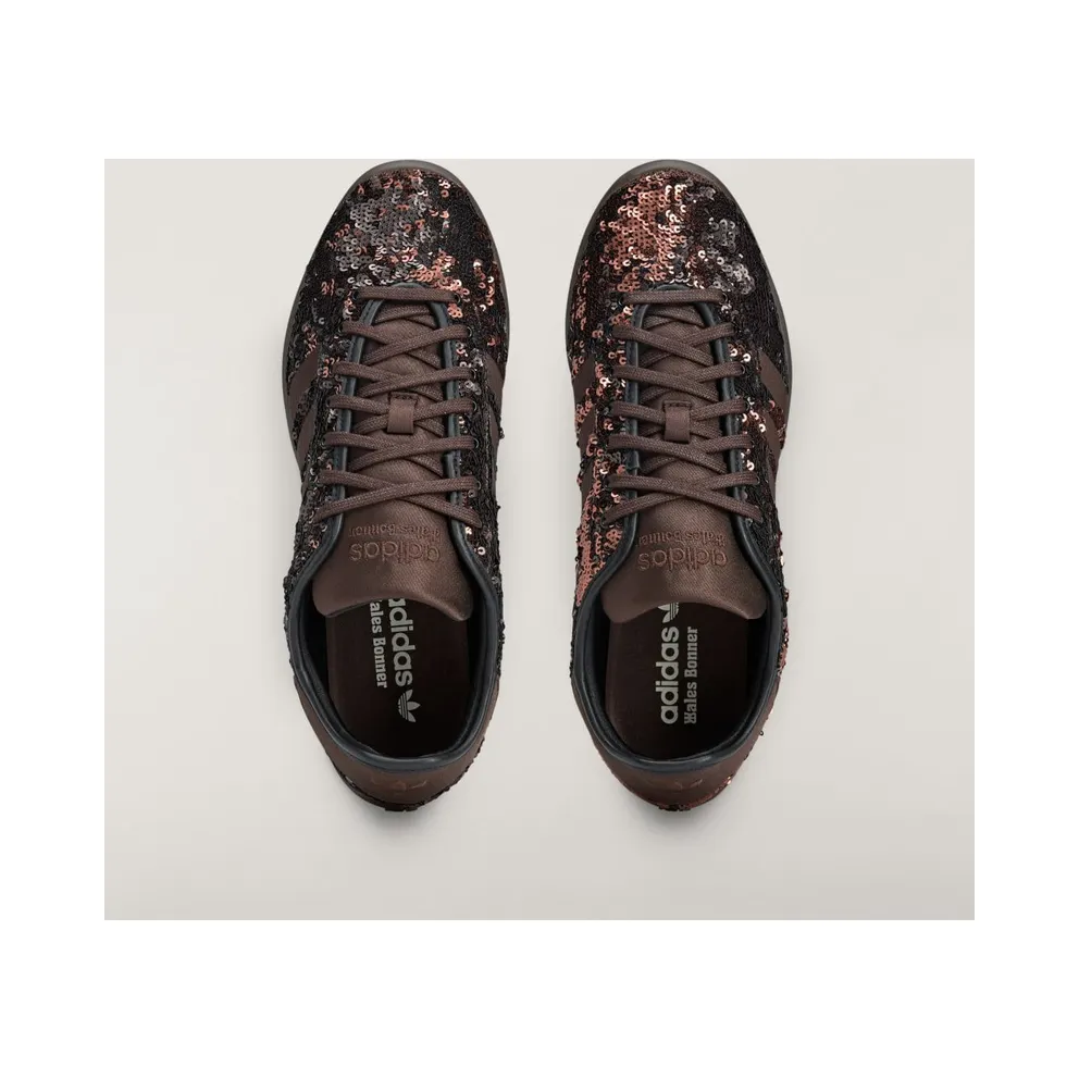Adidas Wales Bonner Karintha Lo “Sequin / Dark Brown” (KH8798)