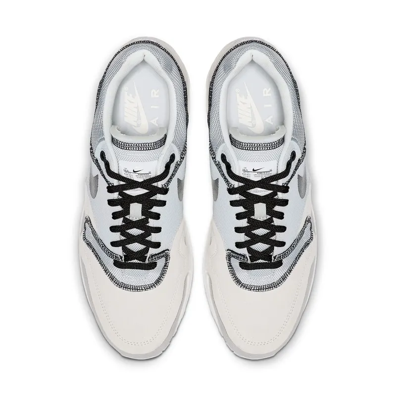 Nike Air Max 1 Inside Out Phantom Black Phantom/Black-Pure Platinum-Wolf Grey-Sail (858876-013)