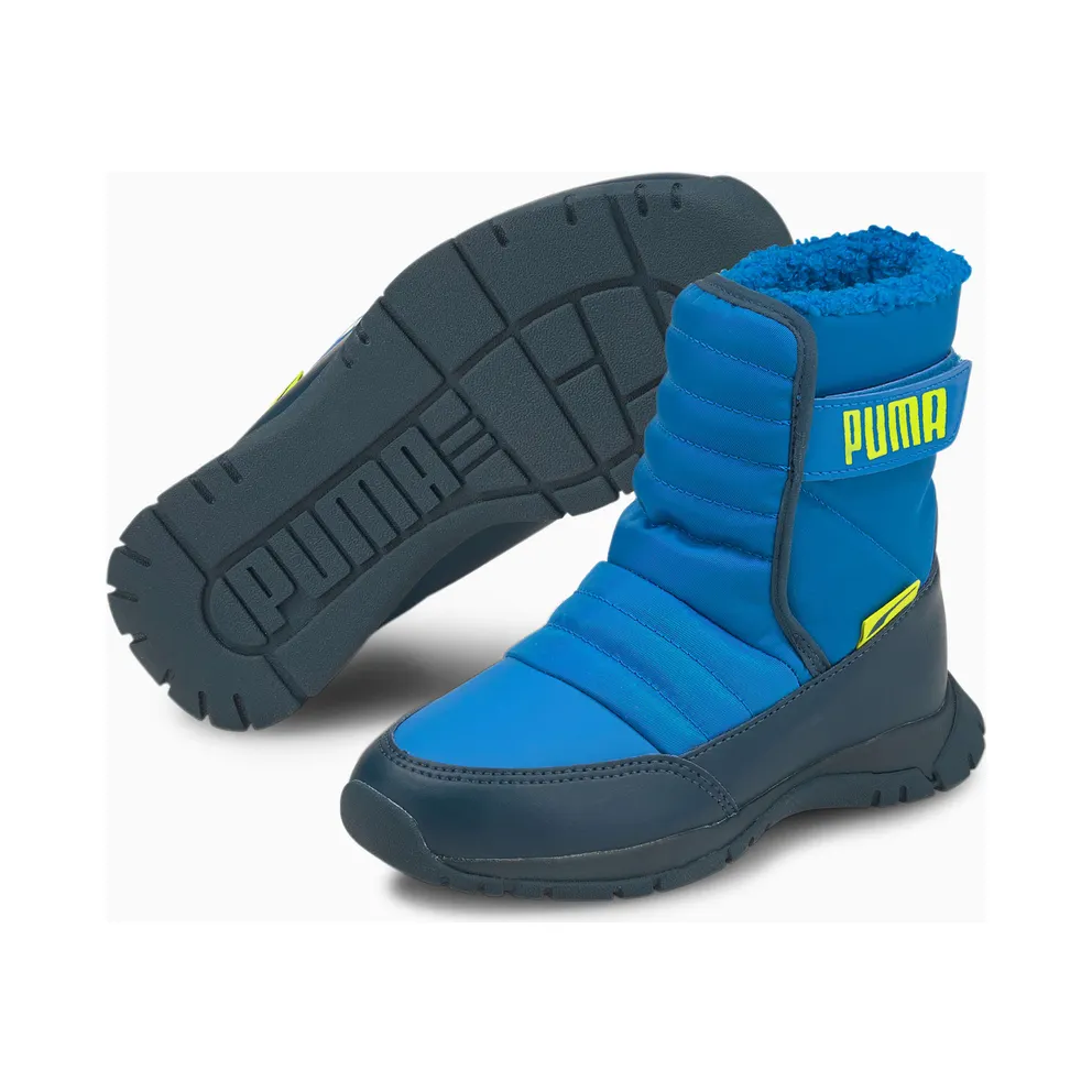 Puma Nieve Winter Shoes Blue/Yellow (38074501)