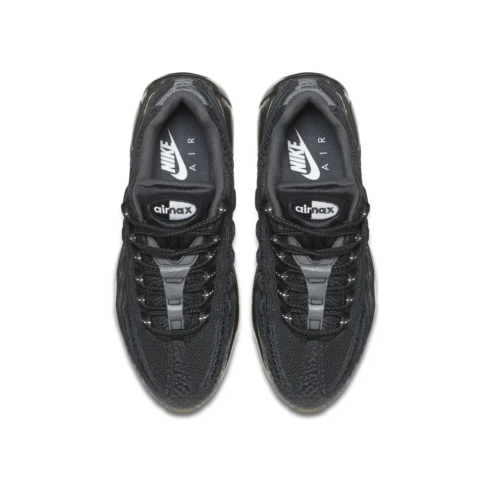 Nike Air Max 95 Black Metallic Hematite (W) Black/White-Anthracite-Metallic Hematite (807443-002)