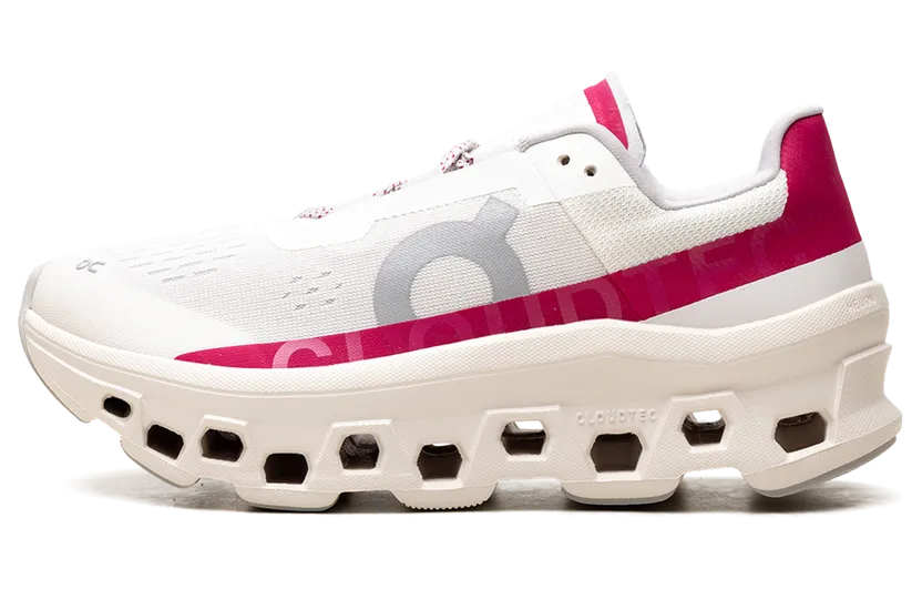 On Running Cloudmonster “Ivory Grenadine” (3WD10104038)