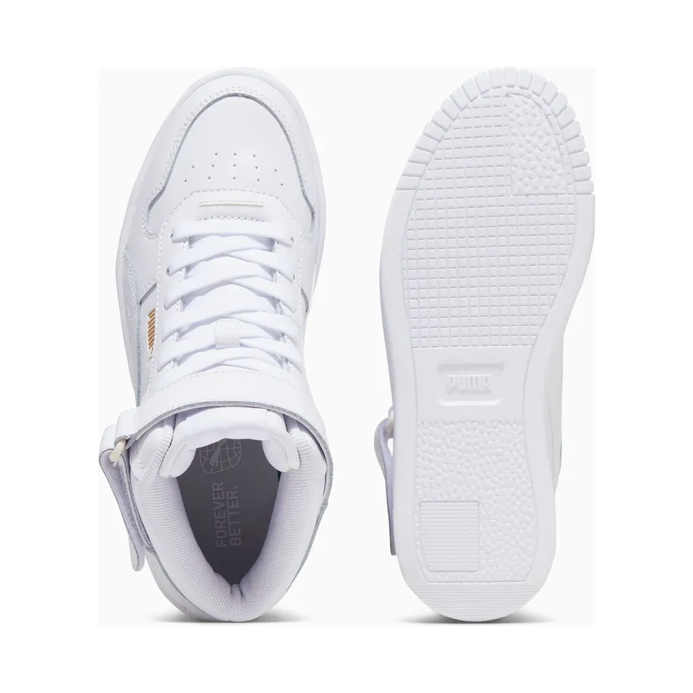 Puma Carina Street halfhoge Gold/White (392337-01)