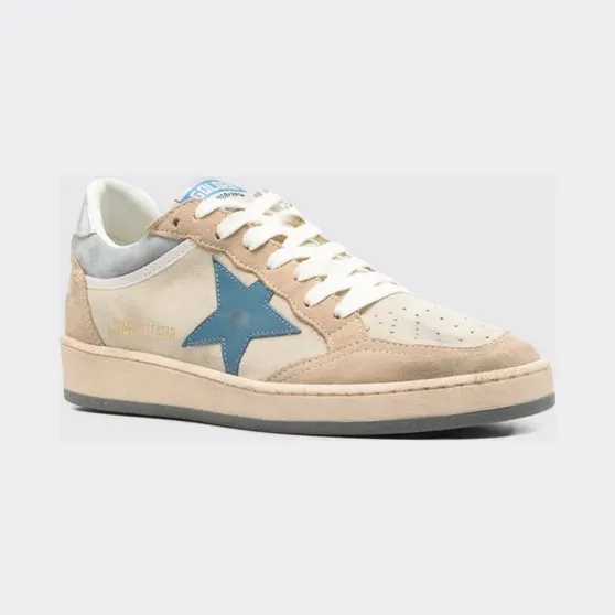Golden goose Ball Star Used Leather Sneakers White (GWF00771F00815015876)