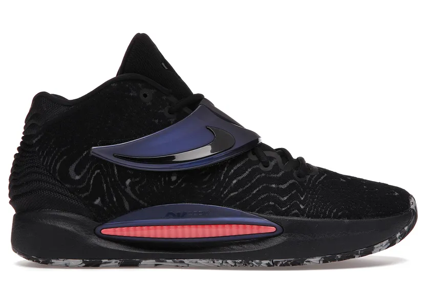 Nike KD 14 Seasonal Black Laser Crimson (DC9379-001/DC9380-001)