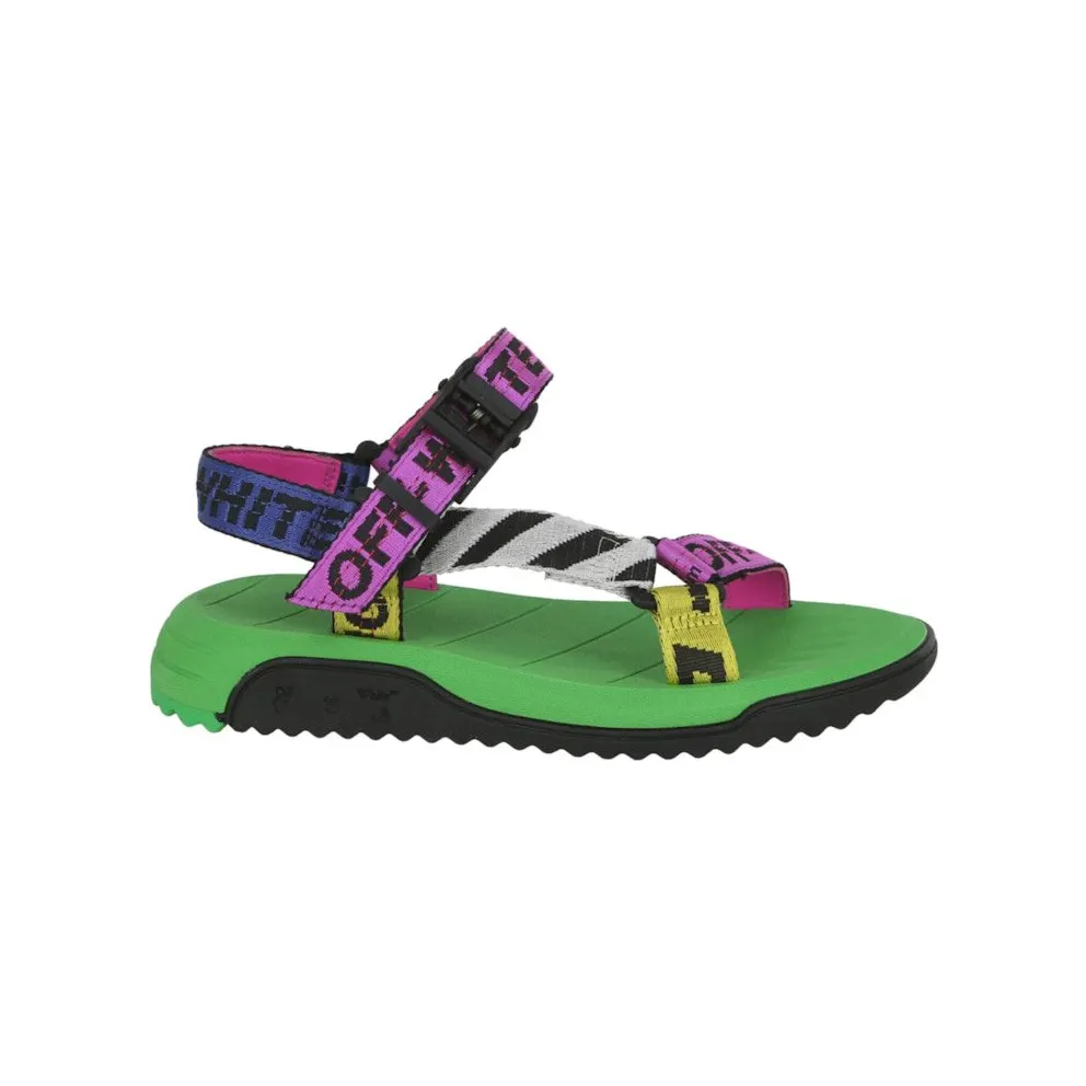 OFF-WHITE New Trek Sandal Fuchsia Green (IH017S22 MAT00 13255 60271)