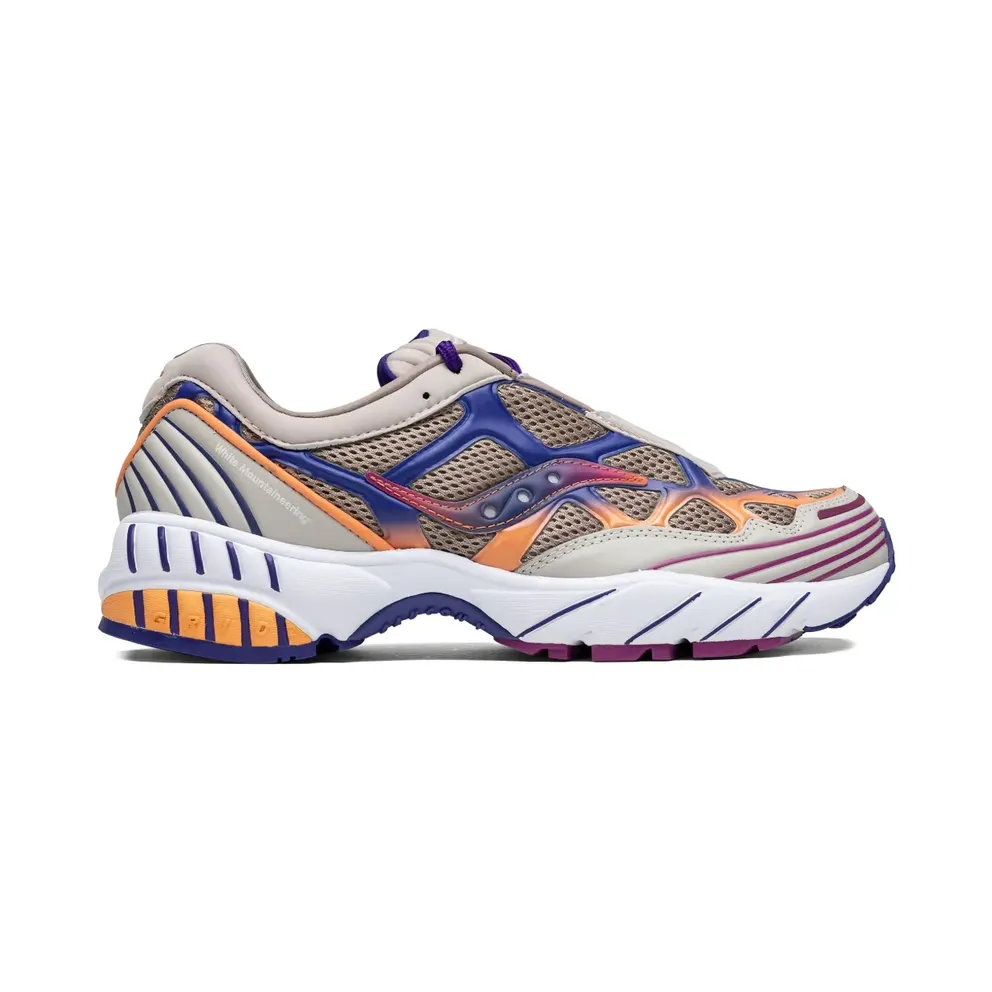 Saucony x White Mountaineering Grid Web sneakers – Bruin (S705322)