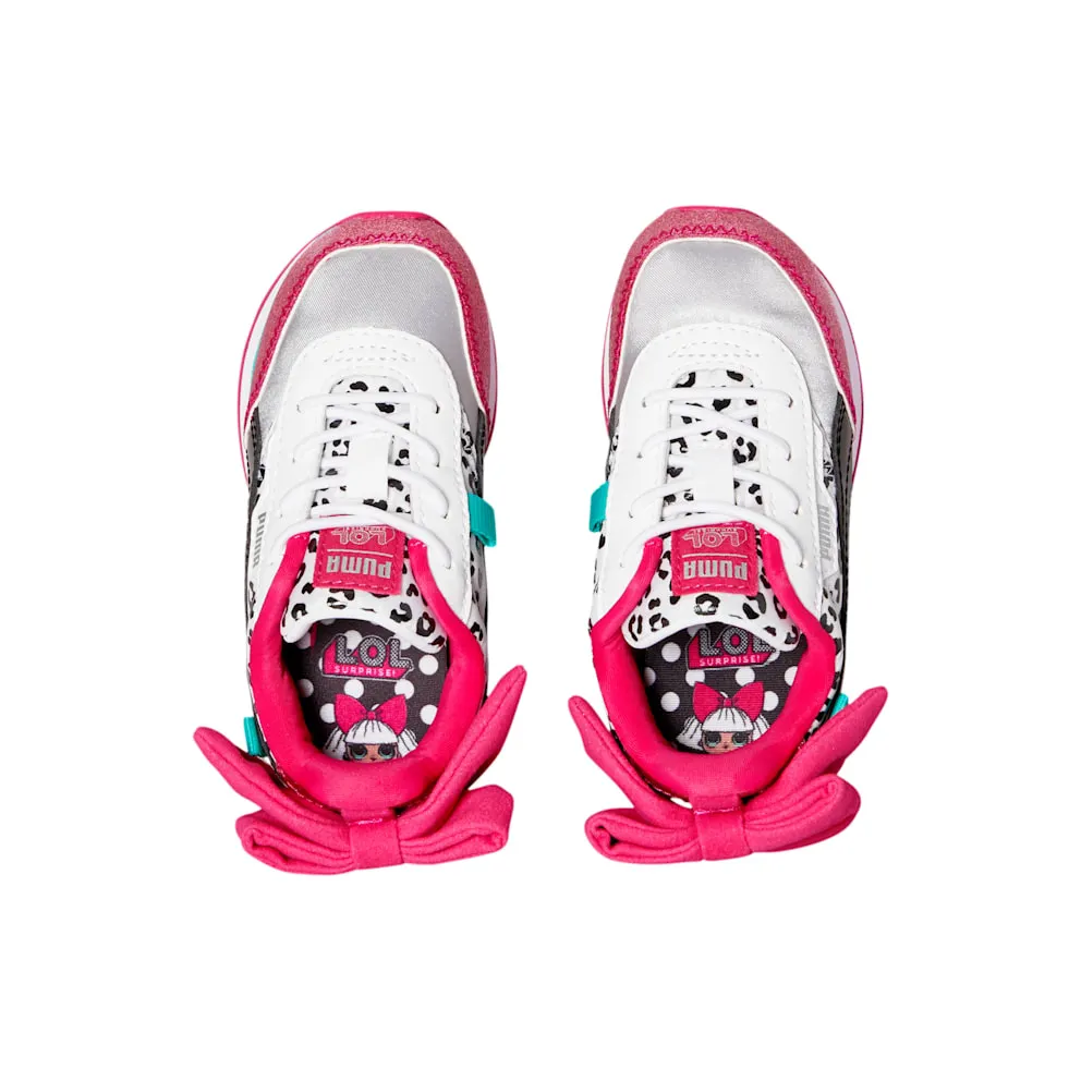 Puma x L.O.L. SURPRISE! Future Rider Diva Shoes White/Pink/Black (380609-01)