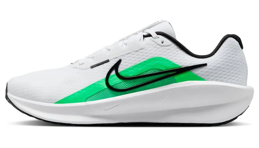 Nike Downshifter 13 “White / Green Shock / Black” (FD6454-106)