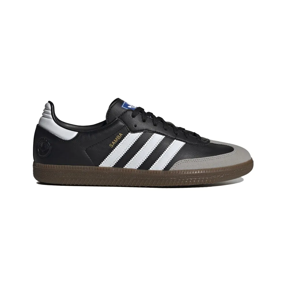 adidas Samba Vegan Schuh Cloud White / Core Black / Gum (FX9042)