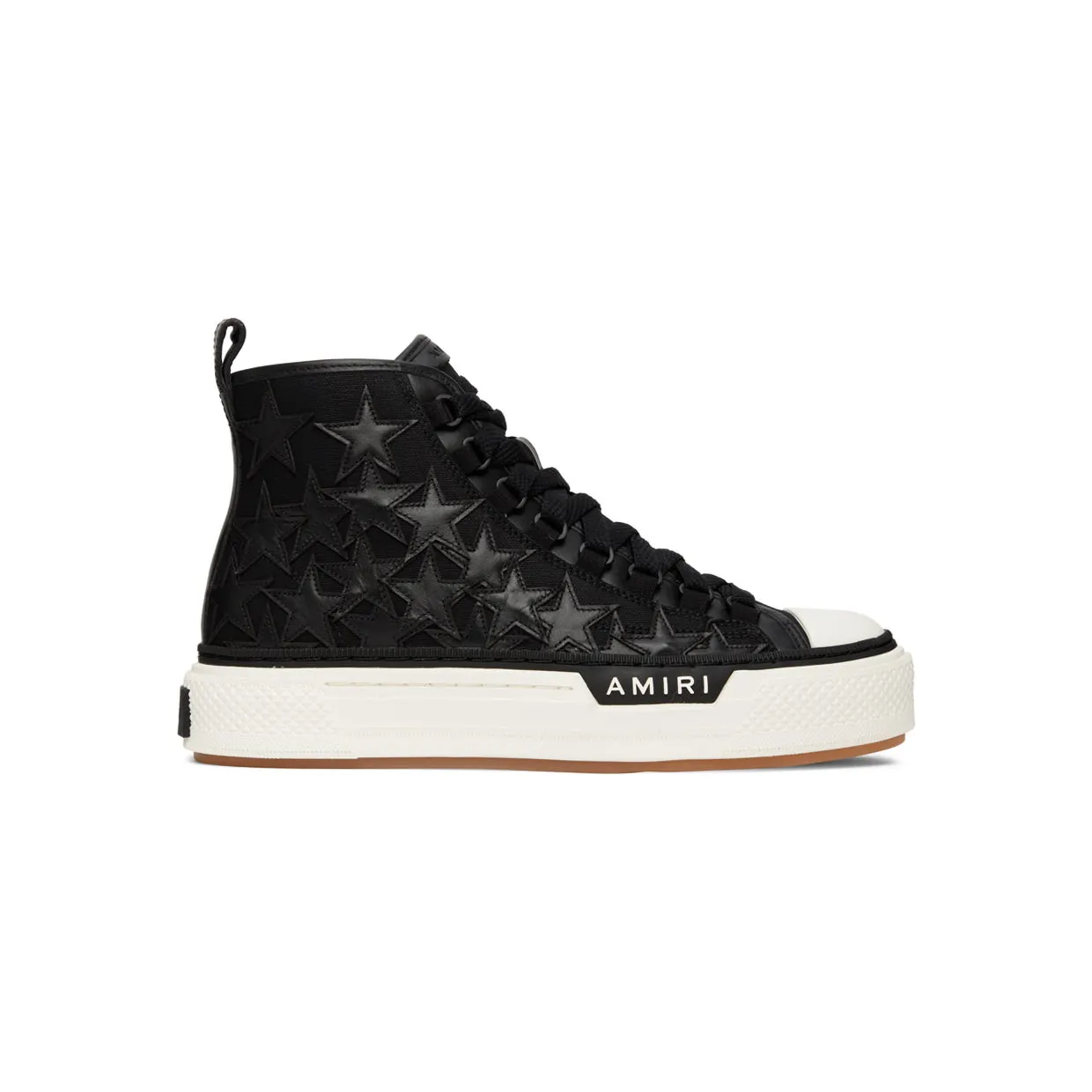 AMIRI Black Stars Court High-Top Sneakers (PF22MFS011-004)