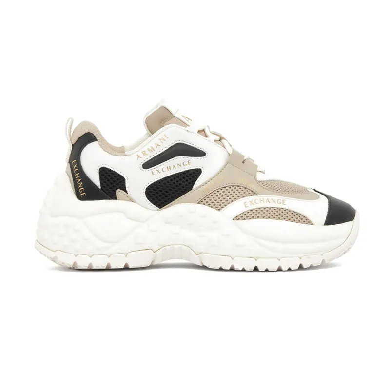 Armani Exchange Armani sneaker Black / Script (XDX120XV708MZ99240)