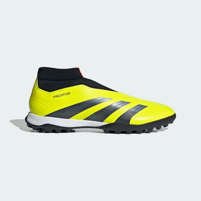 adidas Predator 24 League Laceless Turf Team Solar Yellow Core Black Cloud White (IF1024)