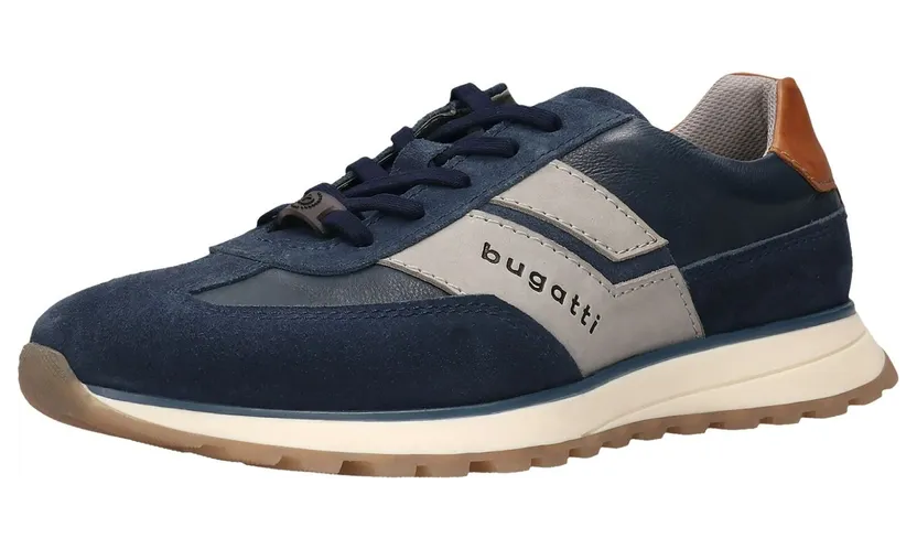 Bugatti sneaker Ecru / Navy / Cognac (331AWC0114104040)