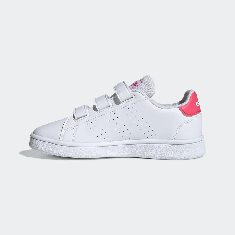 Adidas Advantage Cloud White / Real Pink / Cloud White (EF0221)