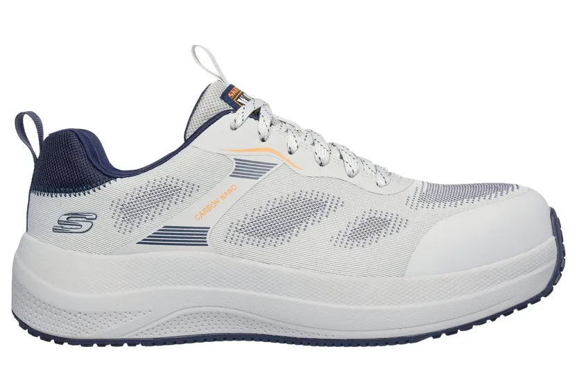 Skechers Work: Transporter Lite Sneaker Grijs/Marine