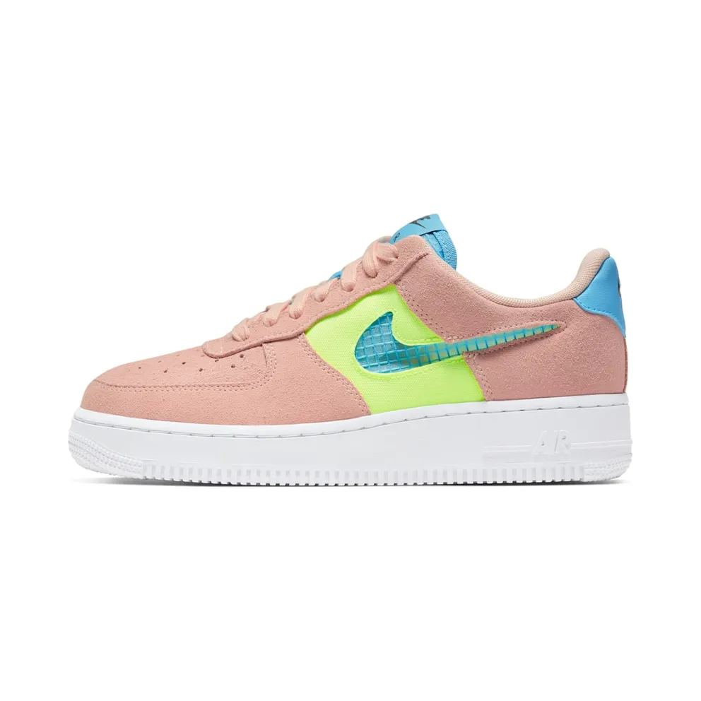 Nike Womens Air Force AF 1 ’07 ‘Washed Coral’ (2020) (CJ1647-600)