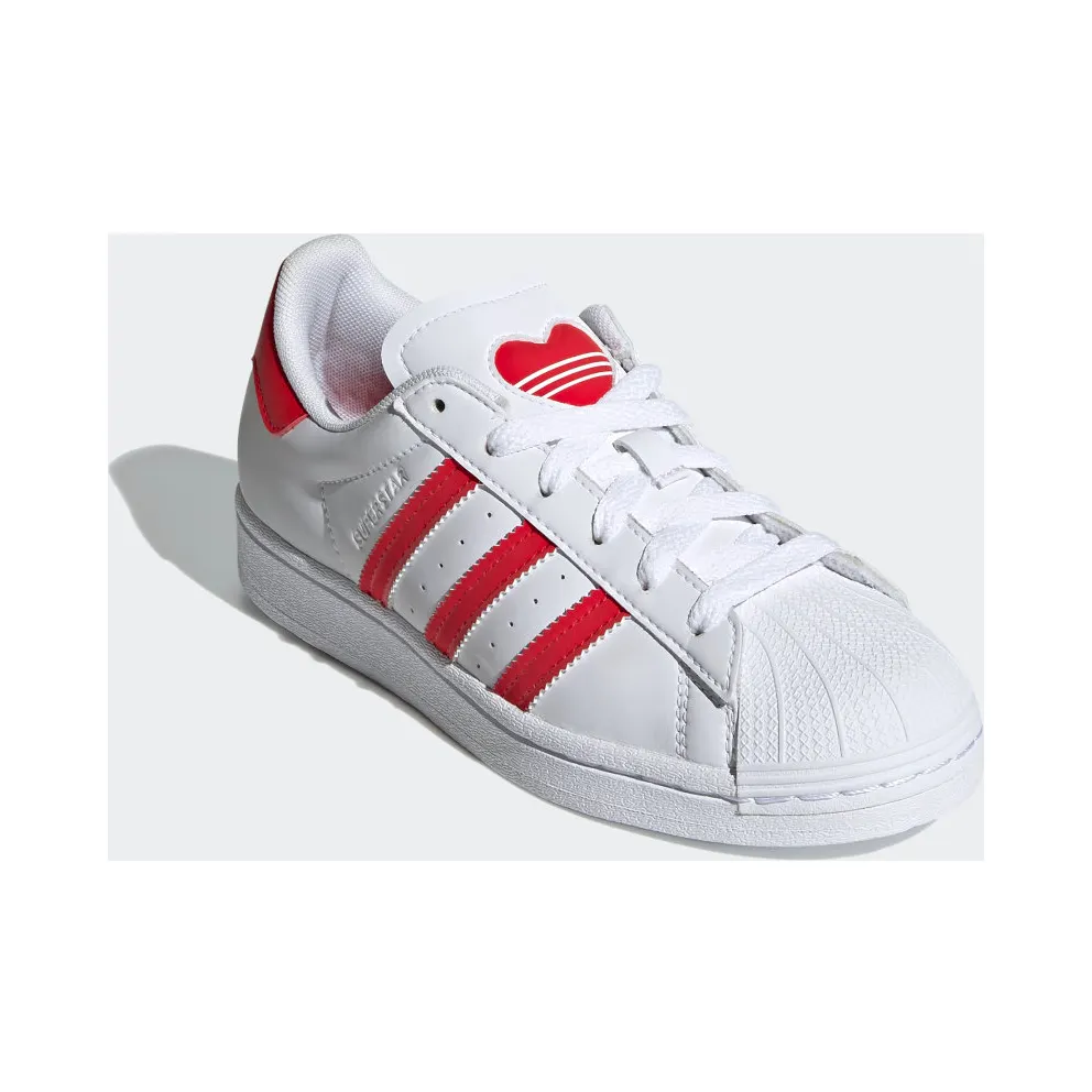 adidas Superstar Cloud White / Vivid Red / Cloud White (FY2569)