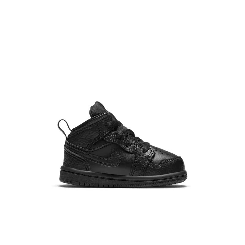 Jordan 1 Mid Triple Black (TD) (640735-091)