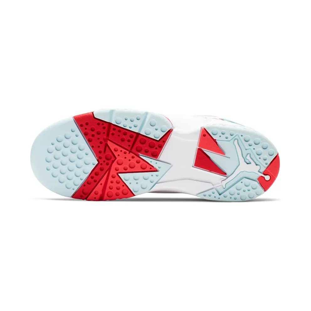 Jordan 7 Retro Topaz Mist (PS) White/White-Topaz Mist-Ember Glow-Gym Red (442961-104)