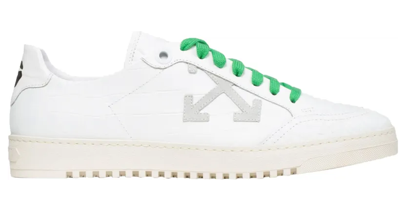 Off-White Croco White Green