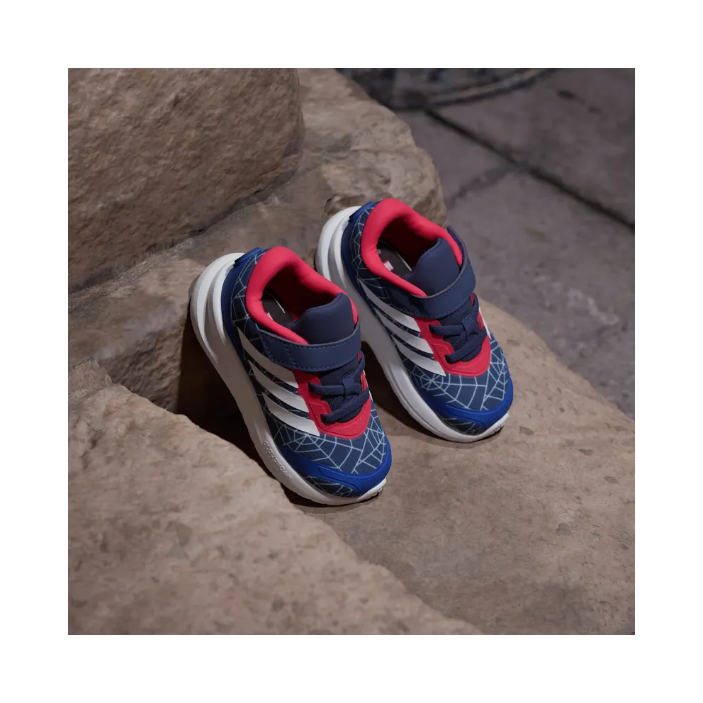 Adidas ADIDAS MARVEL SPIDER-MAN RUNFALCON 6 Shoes PEUTERS Dark Blue / Cloud White / Pure Ruby (KI9171)