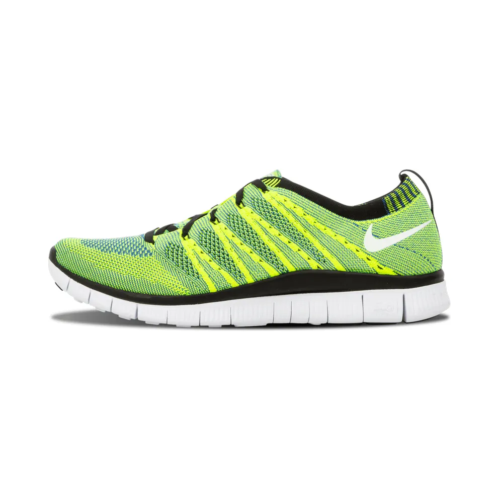 Nike Free Flyknit HTM Volt Volt/Varsity Royal-Black (616171-740)