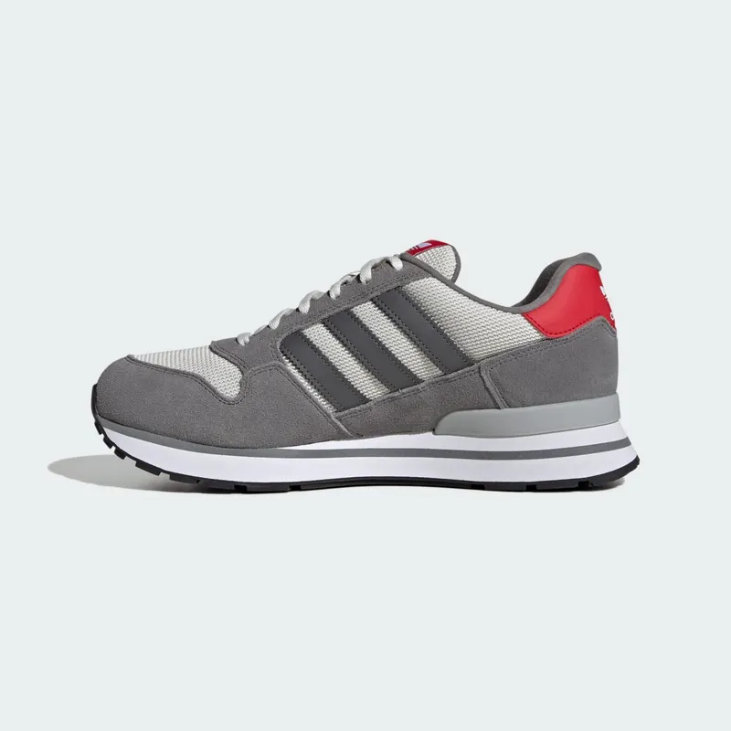 Adidas ZX 600 Shoes Grey Four / Grey Five / Better Scarlet (IH7271)