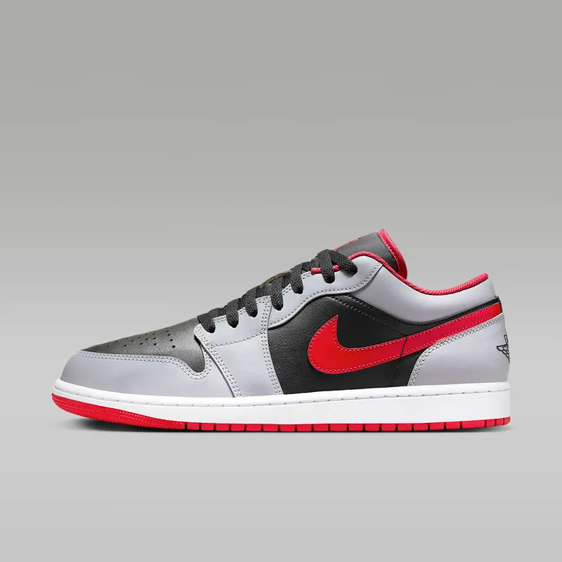 Air Jordan 1 Low “Black Cement Grey” (553558-060)