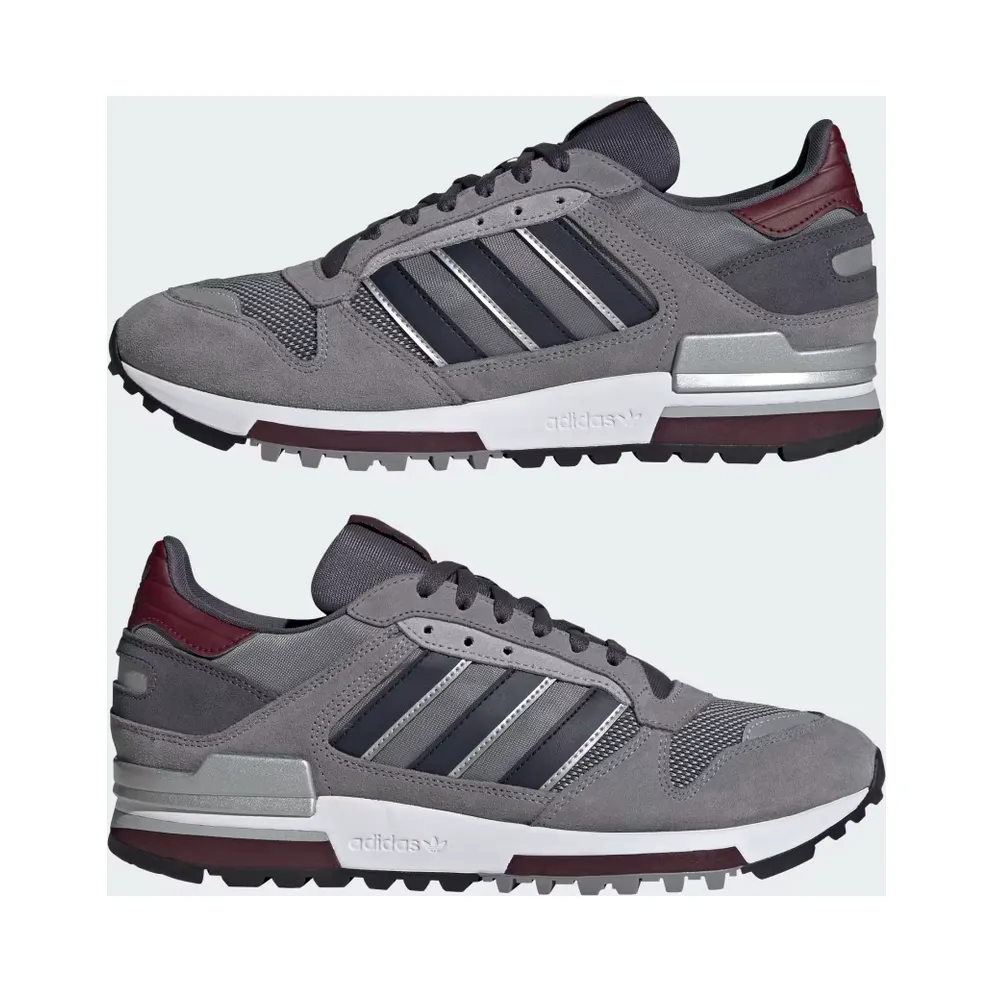 adidas ZX 600 “Grey / Legend Ink / Maroon” (IH4060)