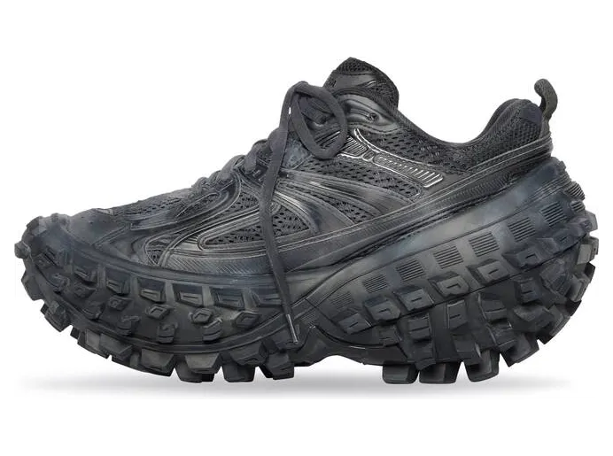 Balenciaga Black Defender Sneakers (685613-W2RA6-1000) (3)