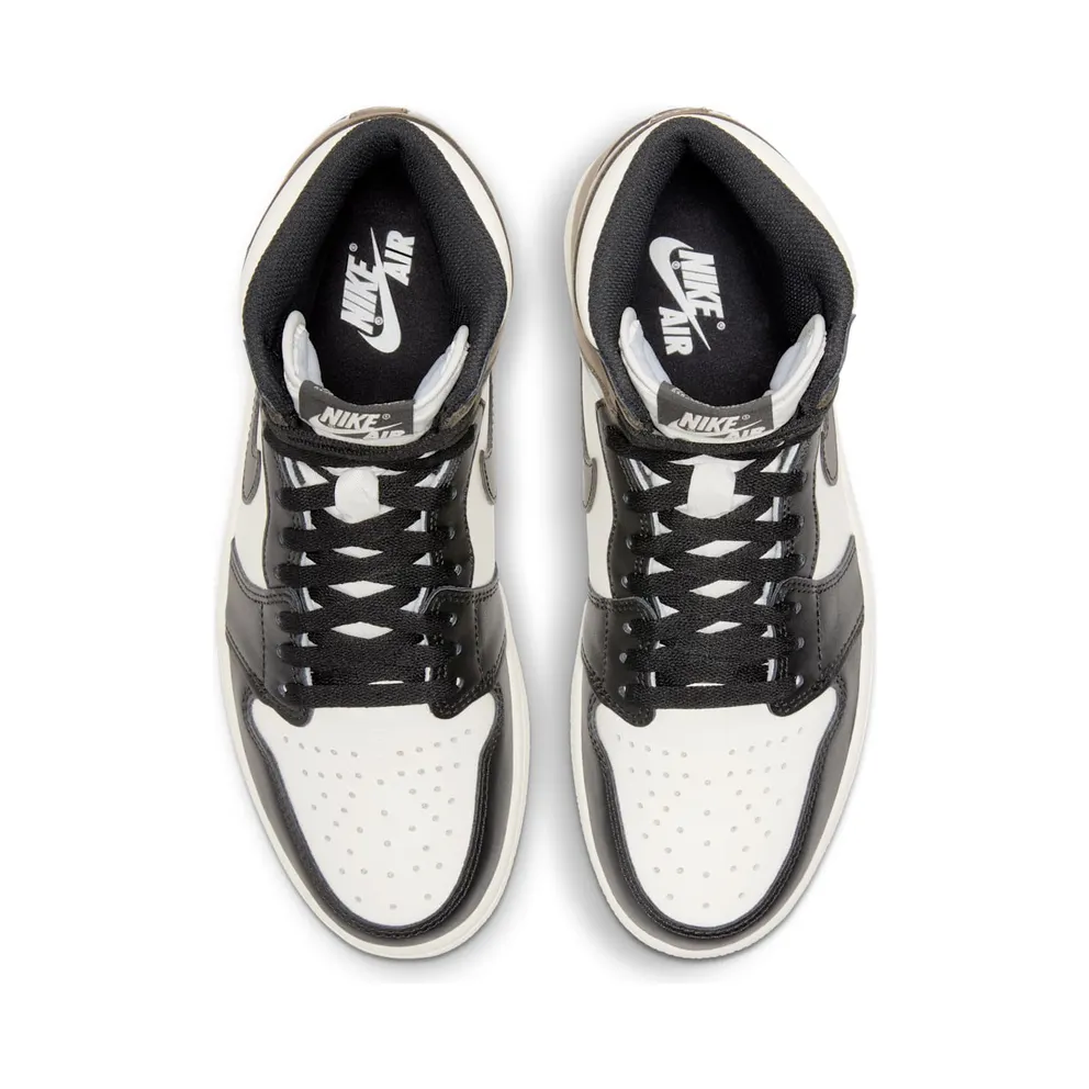 Jordan 1 Retro High Dark Mocha Sail/Dark Mocha-Black-Black (555088-105)