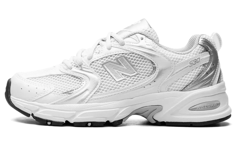 New Balance 530 Munsell White – “Munsell White / Silver Metallic” (MR530EMA)