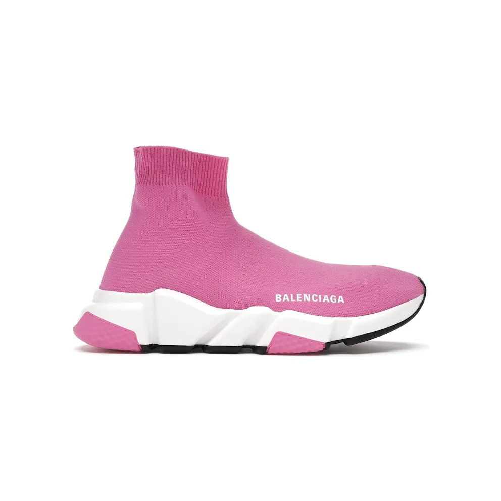 Balenciaga Speed Trainers Mid Pink White (W)