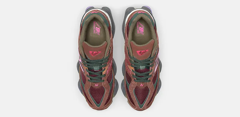 New Balance 9060 “Rich Oak / Burgundy” (U9060BUR)