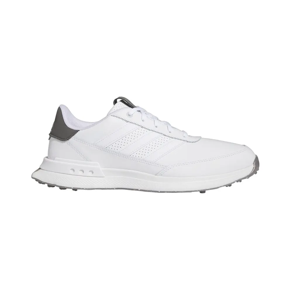 adidas S2G 24 Leather Spikeless Golf Cloud White Charcoal (IF0298)