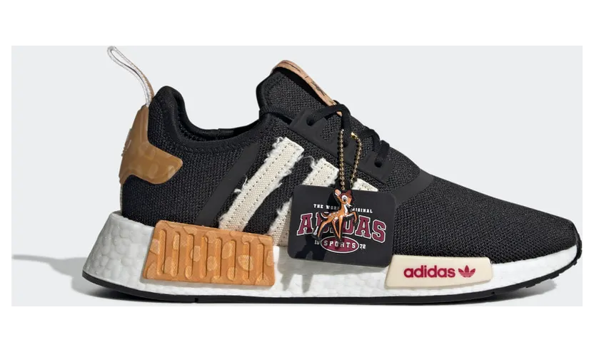 adidas Disney NMD_R1 Core Black / Legacy Burgundy / Cloud White (GV7909)