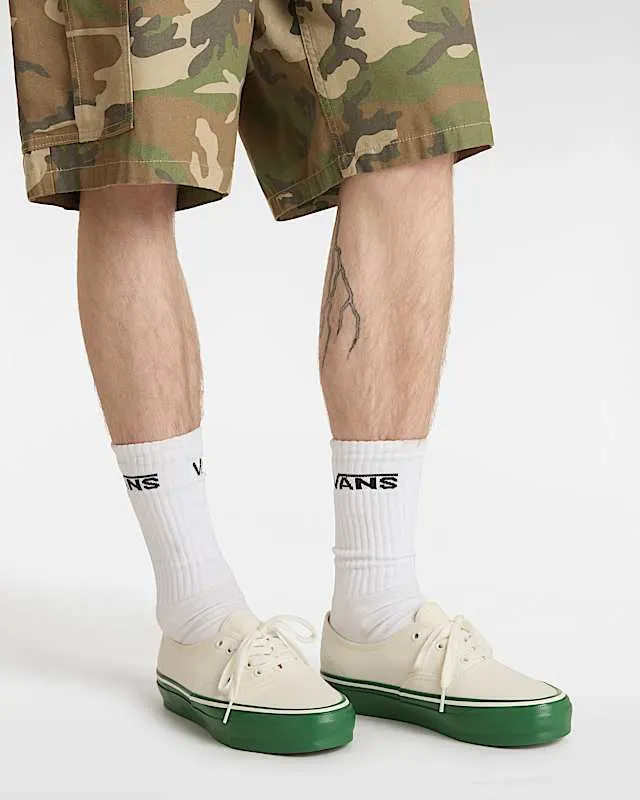 Vans Premium Authentic White Green Midsole (VN000EBNWGR)