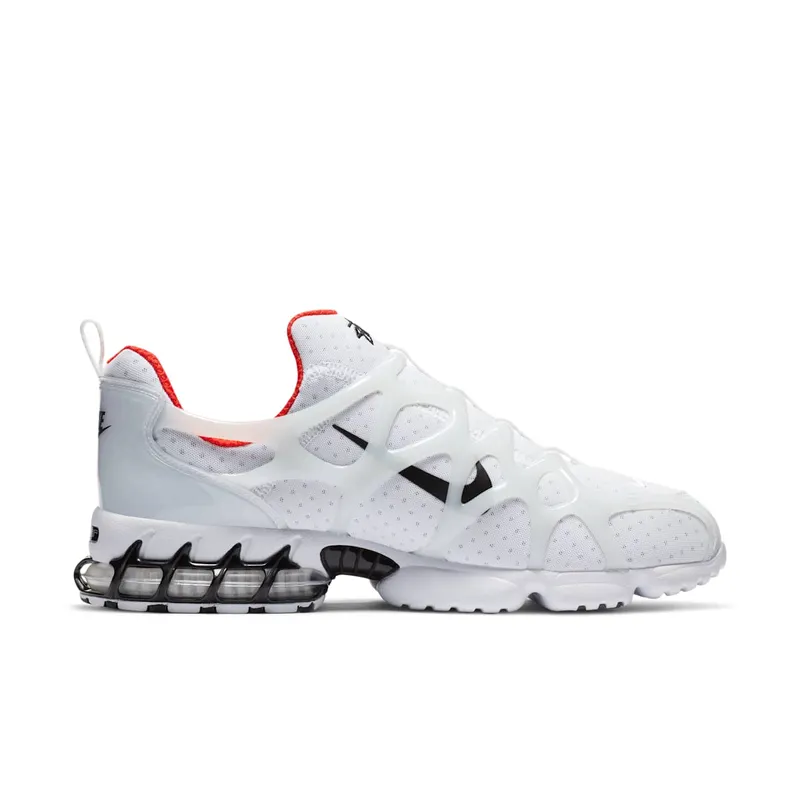 Nike Air Kukini Spiridon Cage 2 Stussy White White/Black-Habanero Red (CJ9918-100)