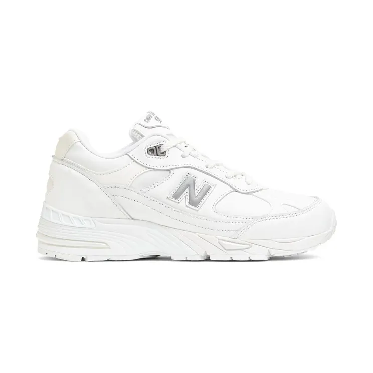 New Balance 991 MiUK White Grey (W991TW)