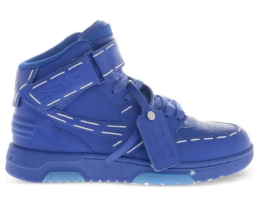 Off-White high-top Sartorial Stitching “Blue” (OWIA275S23LEA0024848)