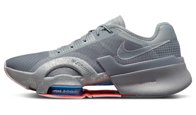 Nike Air Zoom SuperRep 3 voor HIIT-sessies Grijs (DC9115-004)