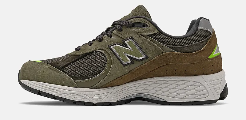 New Balance 2002R Camo Green Nettle Green Camo Green/Nettle Green (ML2002RG)