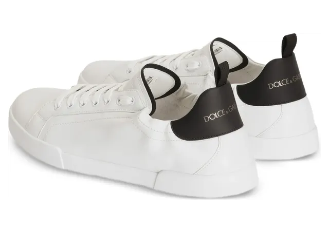 Dolce & Gabbana Portofino Calfskin “White/Black” (CS2431 A3S87 89697) (3)