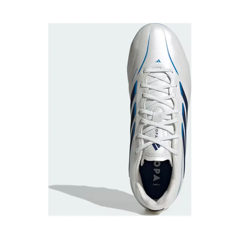 adidas Copa Pure IV League Firm Ground Football Boots Kids “Zero Metalic / Dark Blue / Lucid Ray Blue” (KI0666)