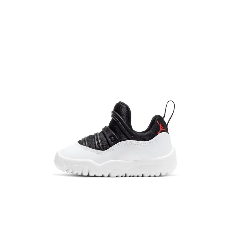 Jordan 11 Retro Little Flex Tuxedo (TD) Black/White-True Red (BQ7102-010)