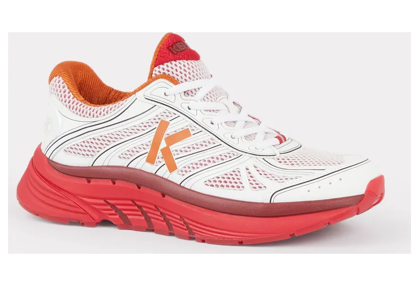 Kenzo Baskets Kenzo-pace Homme Rouge – Taille 45 (FE55SN070F63)